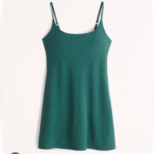 Abercrombie & Fitch Green Mini Dress